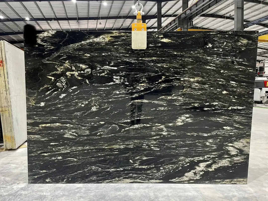 Titanium Gold Granite Gangsaw Size Slab